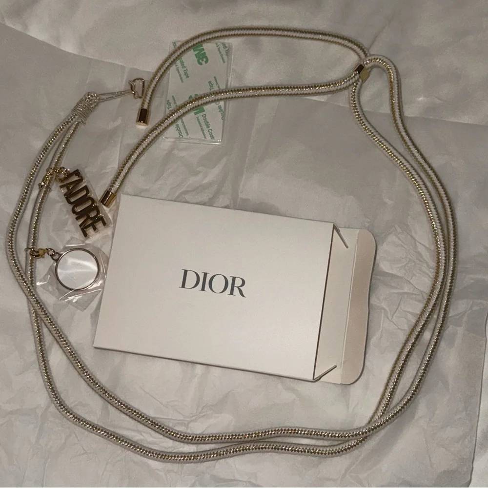 Dior J’adore phone strap
